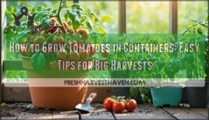 how to grow tomatoes in containers