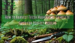 how to harvest fresh mushrooms