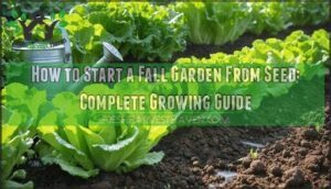 how to start a fall garden from seed