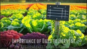 importance of days to harvest