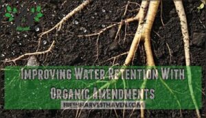improving water retention with organic amendments