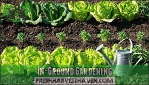 in-ground gardening