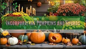 incorporating pumpkins and gourds