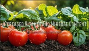 increased vitamin and mineral content
