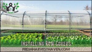 installing row covers