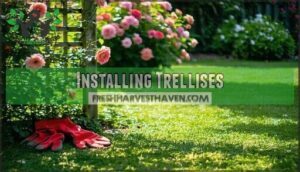 installing trellises