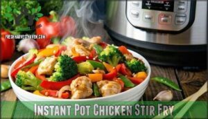 instant pot chicken stir fry