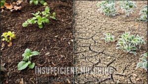 insufficient mulching