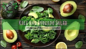 kale and avocado salad