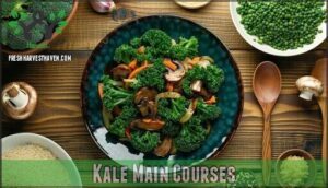 kale main courses