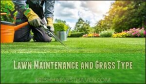 lawn maintenance and grass type