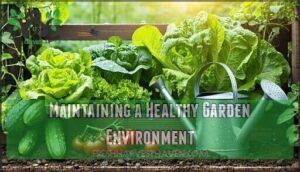 maintaining a healthy garden environment