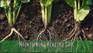 maintaining healthy soil