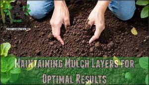 maintaining mulch layers for optimal results