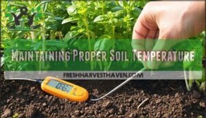 maintaining proper soil temperature