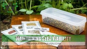 maintaining seed viability