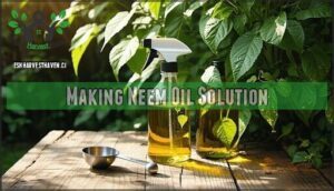 making neem oil solution