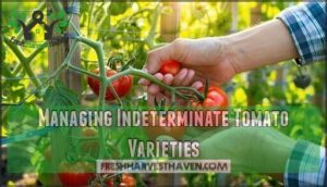 managing indeterminate tomato varieties