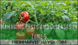 managing pests and diseases in zone 5