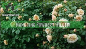 managing powdery mildew