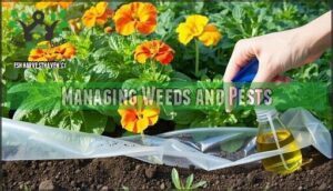 managing weeds and pests
