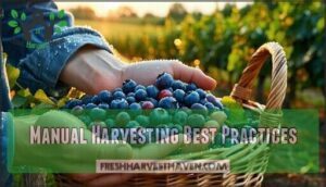 manual harvesting best practices