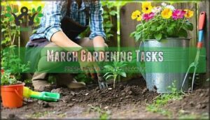 march gardening tasks