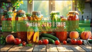 mason jars usage