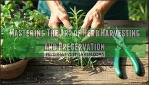 mastering the art of herb harvesting and preservation