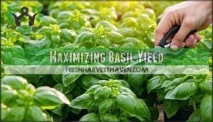 maximizing basil yield