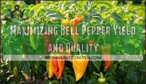 maximizing bell pepper yield and quality