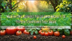 maximizing harvest yields organically