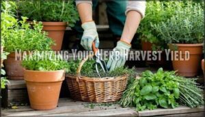 maximizing your herb harvest yield