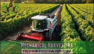 mechanical harvesting