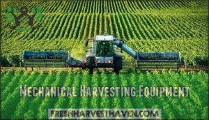 mechanical harvesting equipment