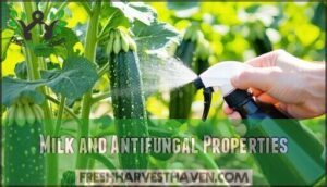 milk and antifungal properties
