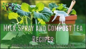 milk spray and compost tea recipes