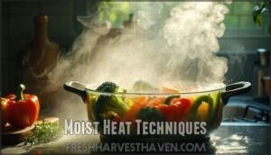 moist heat techniques