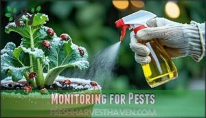 monitoring for pests