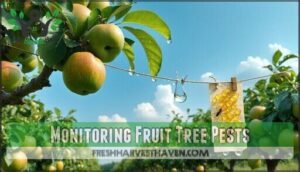 monitoring fruit tree pests