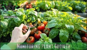 monitoring plant growth