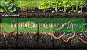 nutrient content and fertility