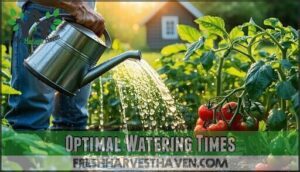 optimal watering times