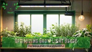 optimizing grow light usage