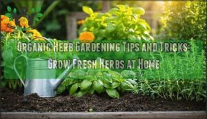 organic herb gardening tips and tricks