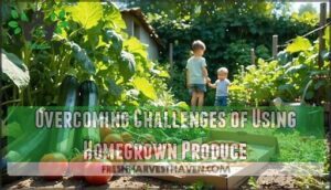 overcoming challenges of using homegrown produce