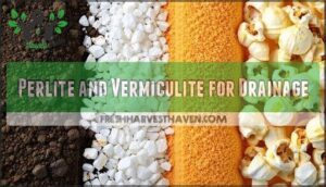 perlite and vermiculite for drainage