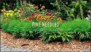 pine needles