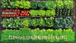 planting and spacing guidelines