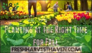 planting at the right time for fall